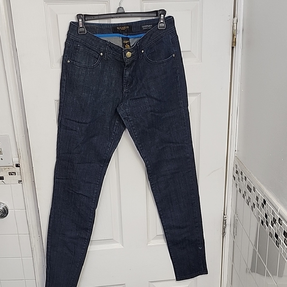 Rocawear Hannah Y2K Dark Wash Skinny Jeans Juniors 9